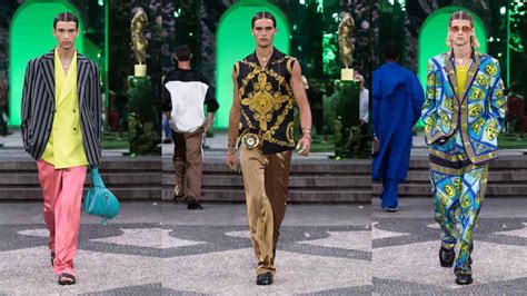 versace abiti uomo|Collezione Uomo Primavera Estate 2023 .